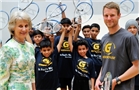 Royal support for tennis in Tower Hamlets